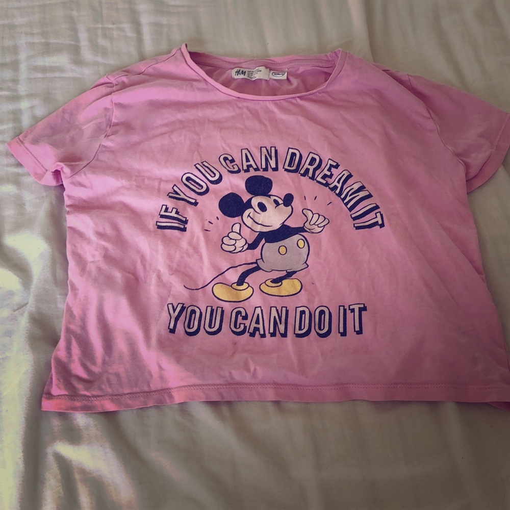 H and M Disney shirt